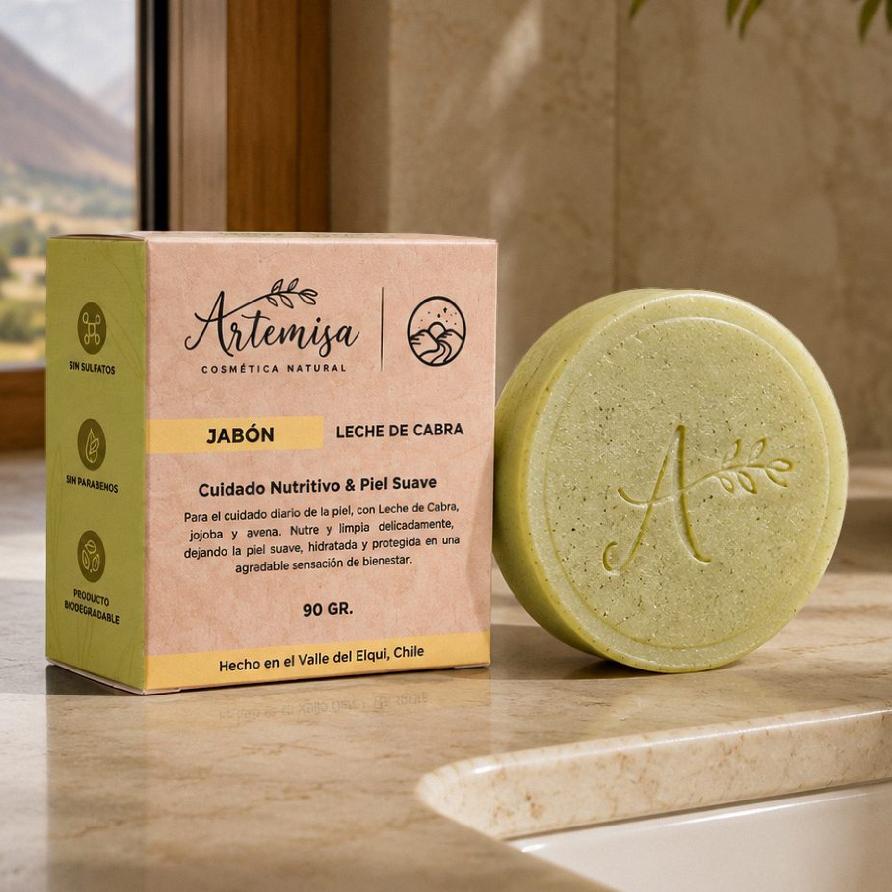 Jabón de Leche de Cabra