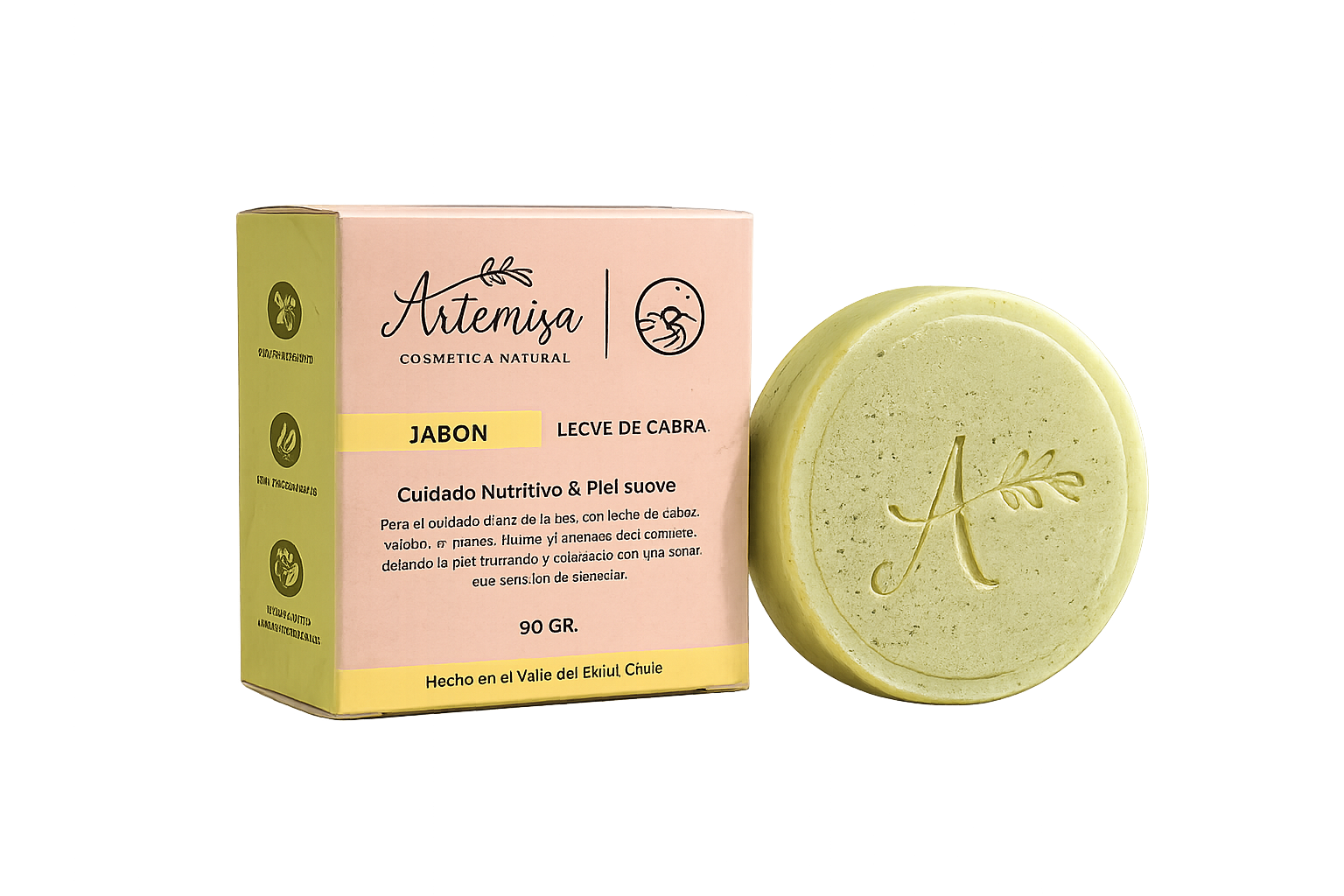 Jabón de leche de cabra Artemisa